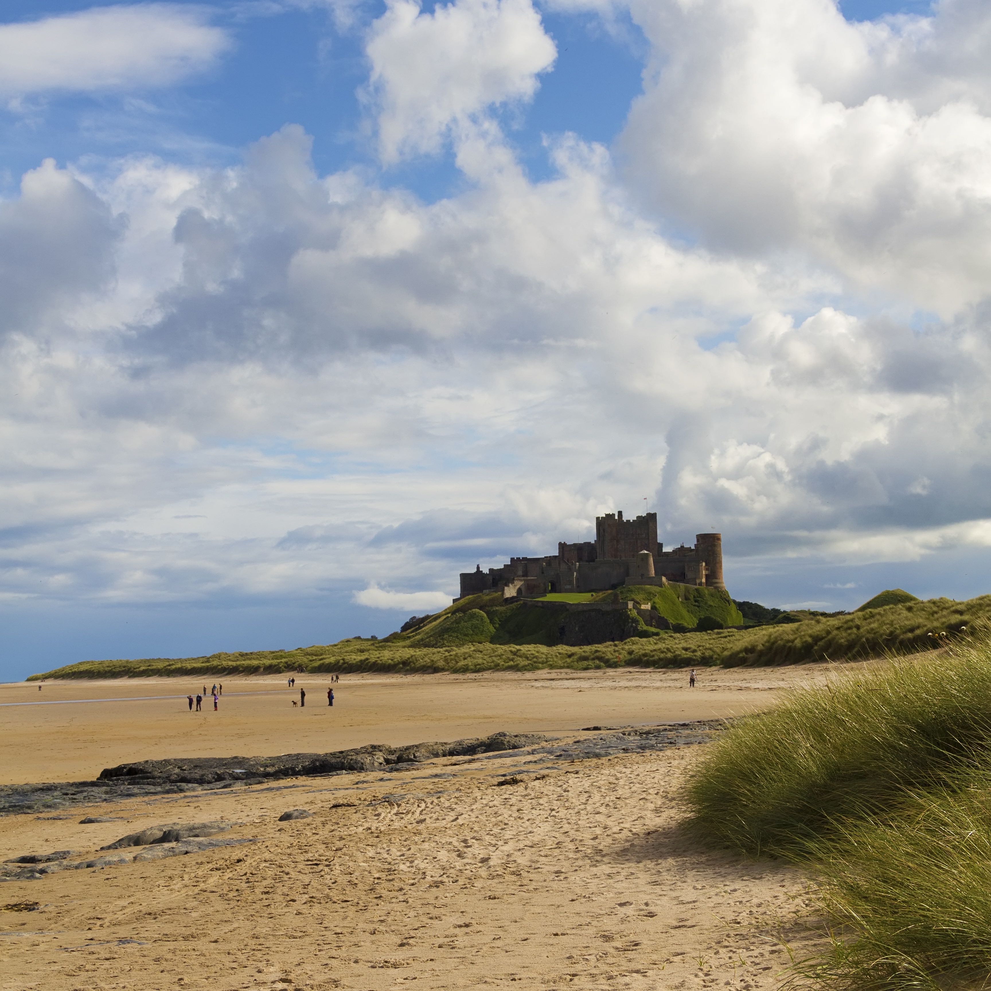 Bamburgh Castle, North East England