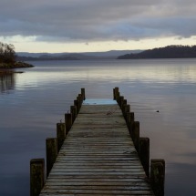 Walk along the banks of Loch Lomond, Scotland