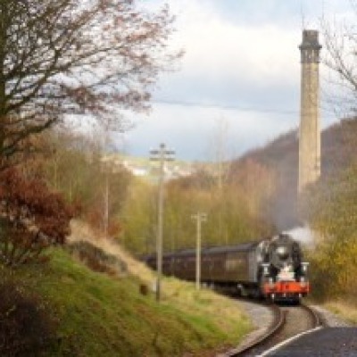 Keighley & Worth Valley Steam Train, Yorkshire