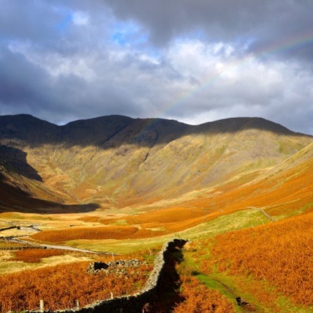 Rainbow in Wasdale Head, the Lake District